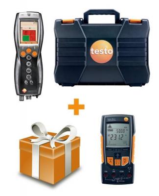 Комплект testo 330-2 LL + Мультиметр testo 760-2 с магнитным креплением