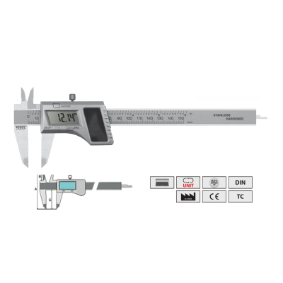 Штангенциркули Vogel цифровой с солнечной батареей